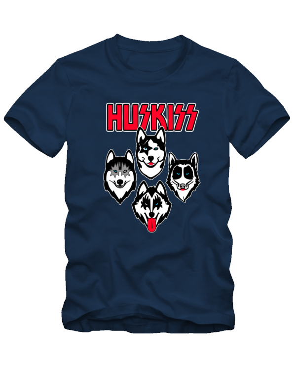 marškinėliai kiss huskiss marškinėliai kiss huskiss